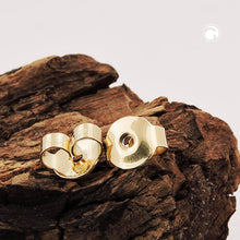 Lade das Bild in den Galerie-Viewer, Flügel 5mm paarweise für Ohrstecker 9 Kt GOLD