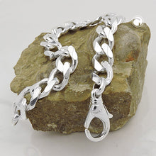 Lade das Bild in den Galerie-Viewer, Armband 1,1x3mm Weitpanzerkette Silber 925
