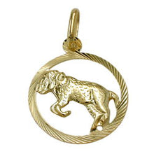 Lade das Bild in den Galerie-Viewer, Anhänger 15mm Sternzeichen Widder 9Kt GOLD
