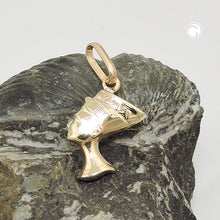 Lade das Bild in den Galerie-Viewer, Anhänger 15x10x2,5mm Nofretete glänzend 9Kt GOLD
