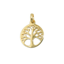 Lade das Bild in den Galerie-Viewer, Anhänger 12mm Baum des Lebens 9Kt GOLD
