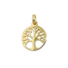 Lade das Bild in den Galerie-Viewer, Anhänger 12mm Baum des Lebens 9Kt GOLD
