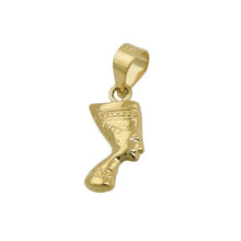 Lade das Bild in den Galerie-Viewer, Anhänger 11x6mm Nofretete glänzend 9Kt GOLD
