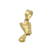 Lade das Bild in den Galerie-Viewer, Anhänger 11x6mm Nofretete glänzend 9Kt GOLD
