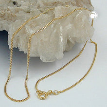 Lade das Bild in den Galerie-Viewer, Kette 1,3mm Panzerkette 9Kt GOLD
