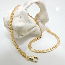 Lade das Bild in den Galerie-Viewer, Armband 2,8mm Doppelpanzer GOLD 14Kt - 19cm
