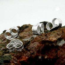 Lade das Bild in den Galerie-Viewer, 40 Flügel 6mm Gegenstecker für Ohrstecker Silber 925
