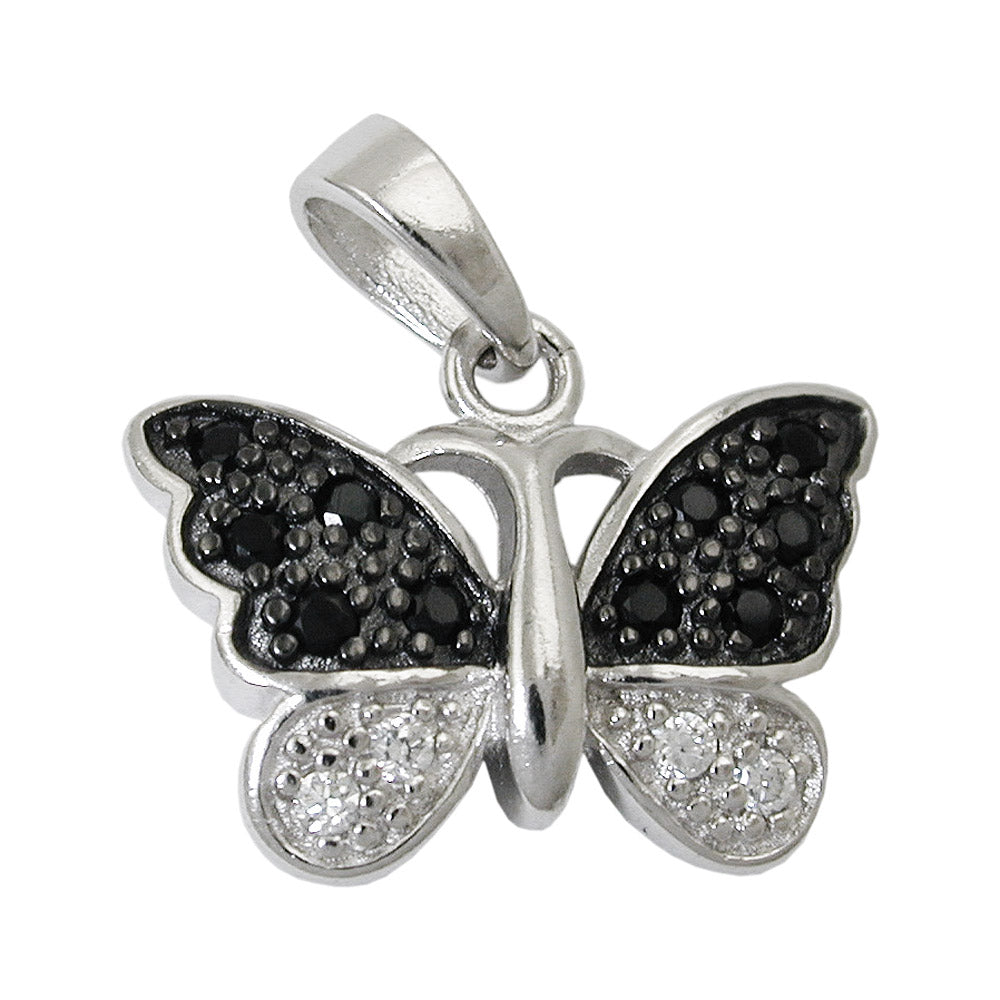 Anhänger 11x15mm Schmetterling Silber 925