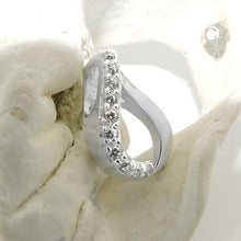 Lade das Bild in den Galerie-Viewer, Anhänger 11x7mm Zirkonia glänzend Silber 925
