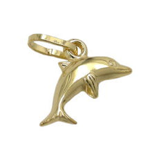 Lade das Bild in den Galerie-Viewer, Anhänger 12x7mm kleiner Delfin glänzend 9Kt GOLD
