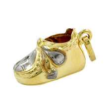 Lade das Bild in den Galerie-Viewer, Anhänger 12x7x6mm Babyschuh 9Kt GOLD
