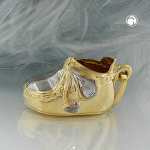 Lade das Bild in den Galerie-Viewer, Anhänger 12x7x6mm Babyschuh 9Kt GOLD
